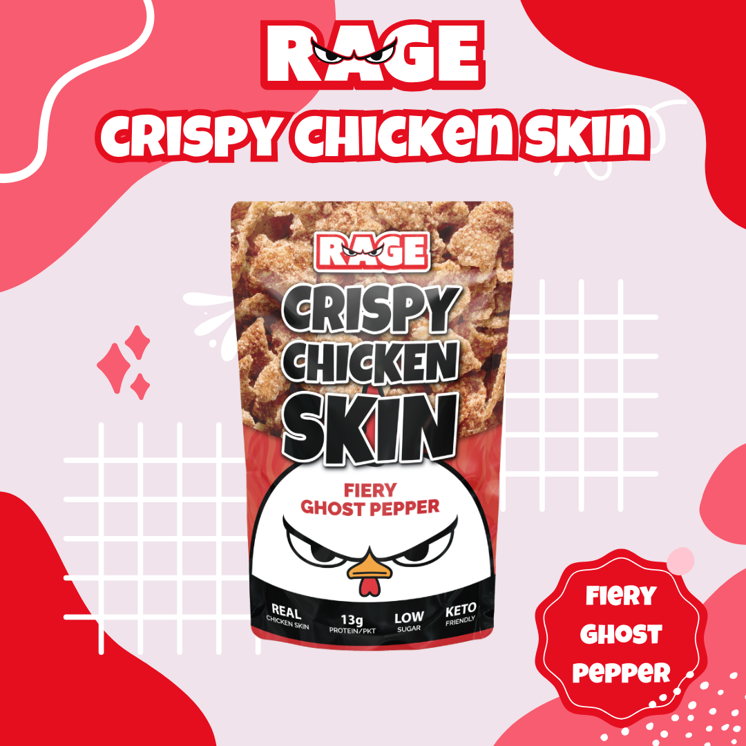 RAGE Crispy Chicken Skin Fiery Ghost Pepper